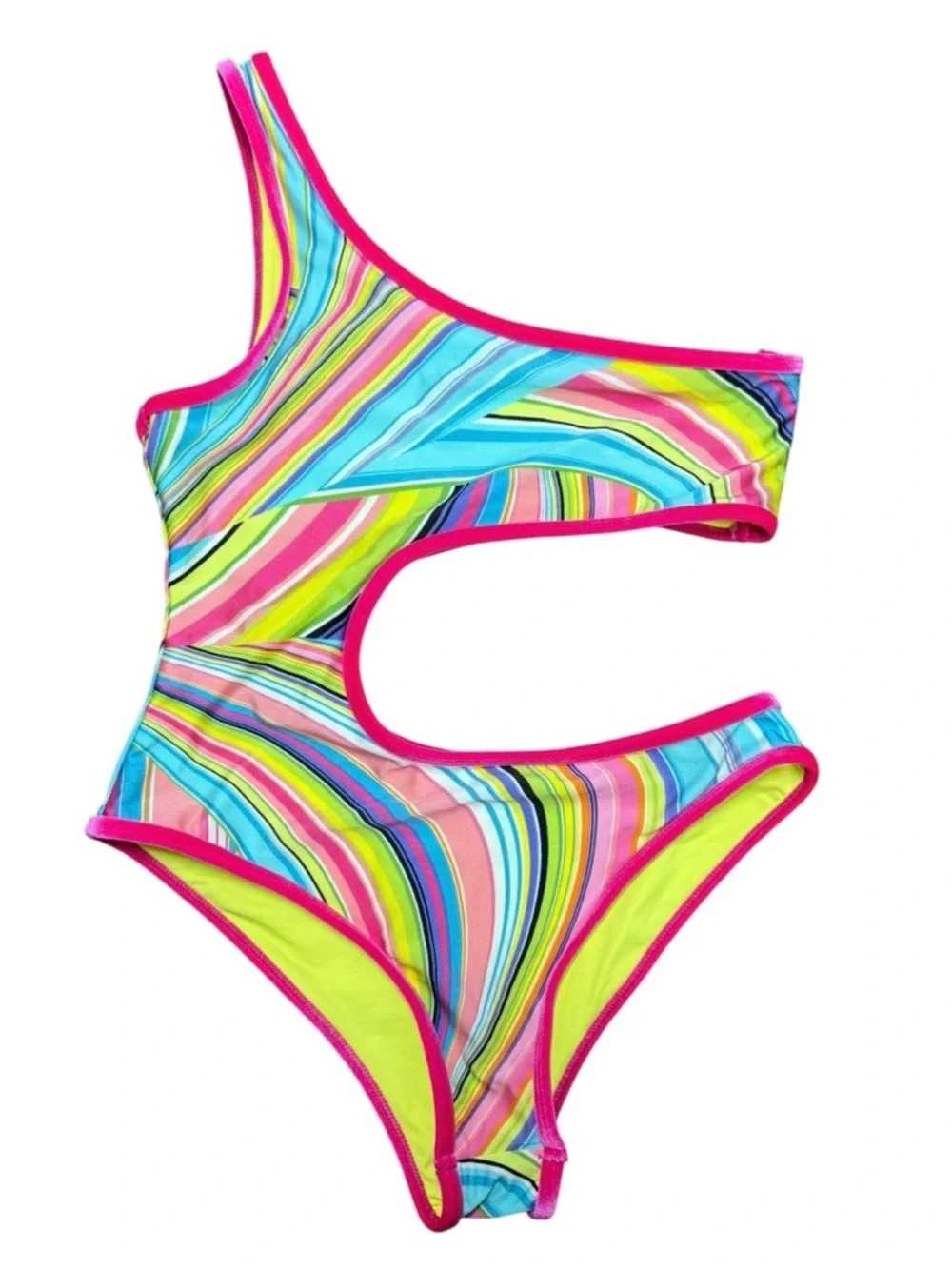 NWOT Frankie's Bikinis Cash Shine One Piece Swimsuit